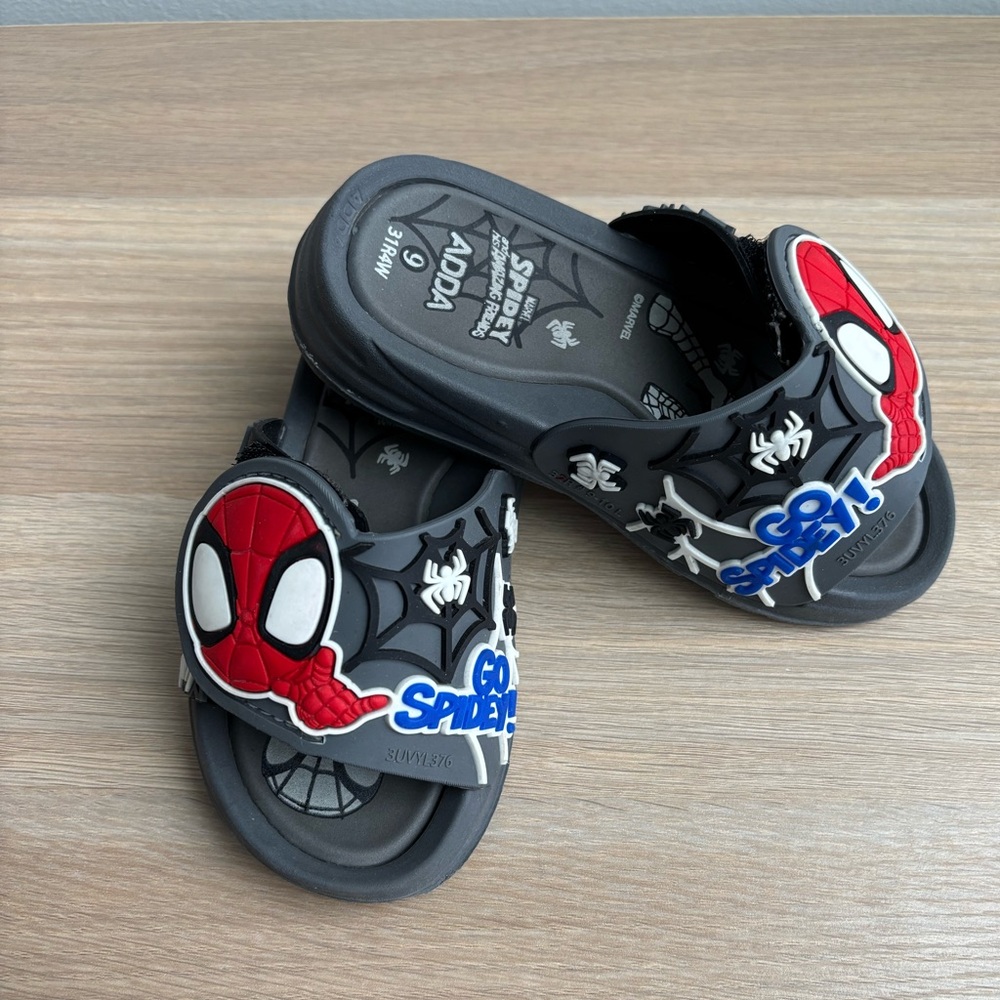 3/$25 MARVEL | Spider-Man Sandals Size 9